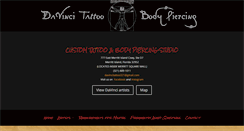 Desktop Screenshot of davincitattoo.net